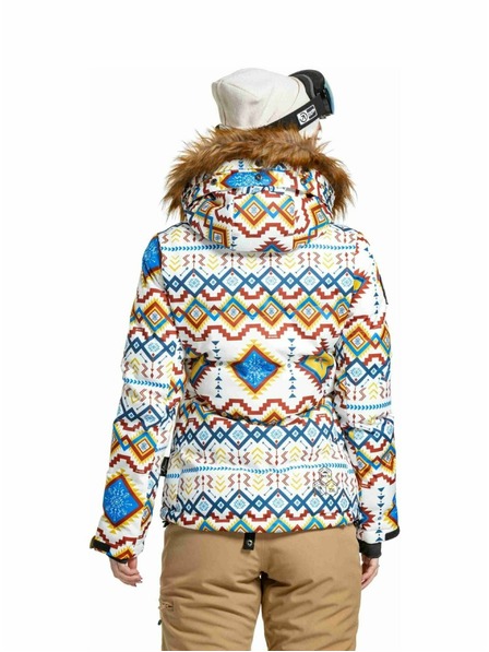 Meatfly Meatfly ženski SNB & SKI jakna Bonie White Jones