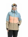 Meatfly Meatfly ženski SNB & SKI jakna Kirsten Safari / Cloud