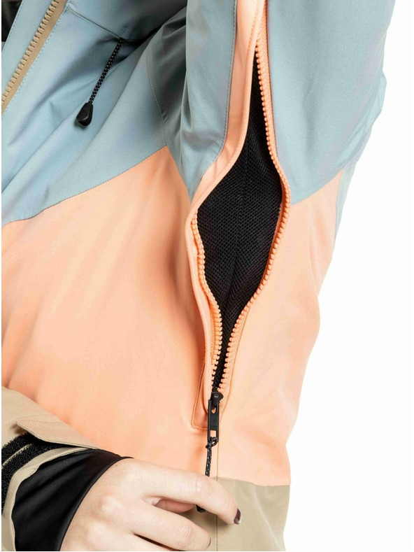 Meatfly Meatfly ženski SNB & SKI jakna Kirsten Safari / Cloud