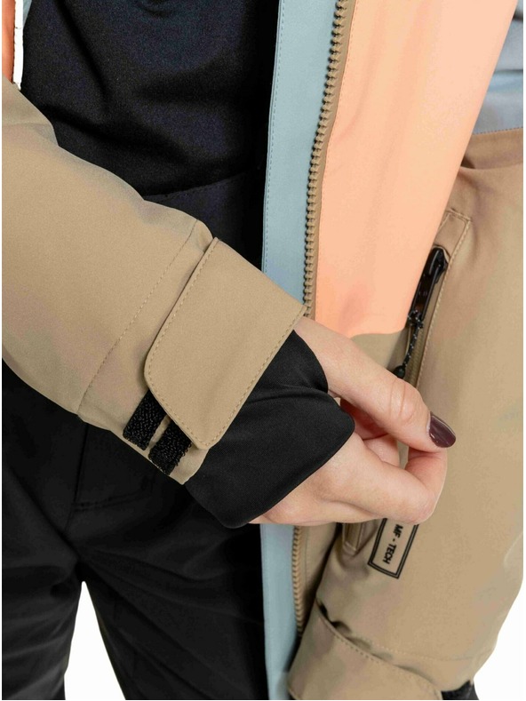 Meatfly Meatfly ženski SNB & SKI jakna Kirsten Safari / Cloud