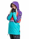 Meatfly Meatfly ženski SNB & SKI jakna Aiko Turquoise/Ferrari Red