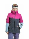 Meatfly Meatfly ženski SNB & SKI jakna Kirsten Grey Dark / Pink
