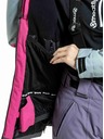 Meatfly Meatfly ženski SNB & SKI jakna Kirsten Grey Dark / Pink
