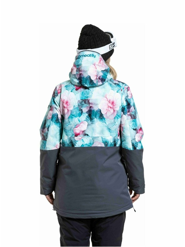 Meatfly Meatfly ženski SNB & SKI jakna Aiko Pink Flowers