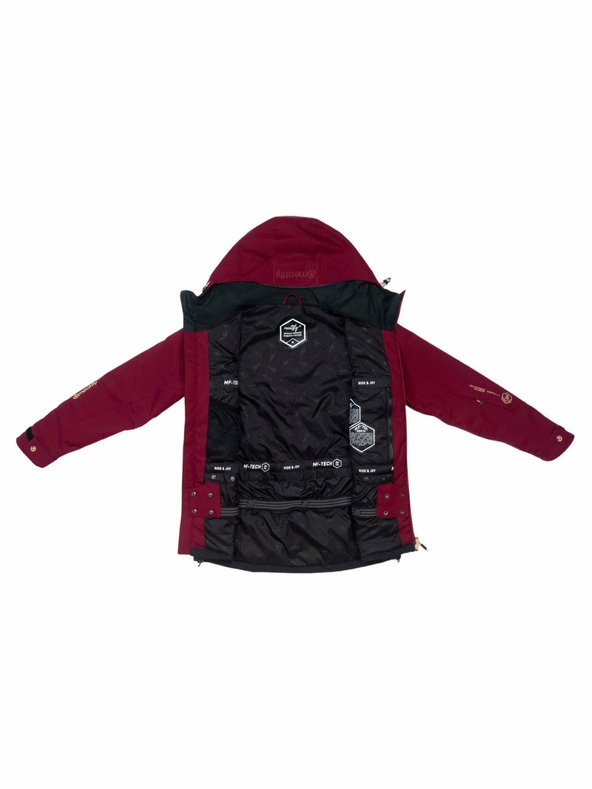 Meatfly Meatfly ženski SNB & SKI jakna Gaia Beet Red