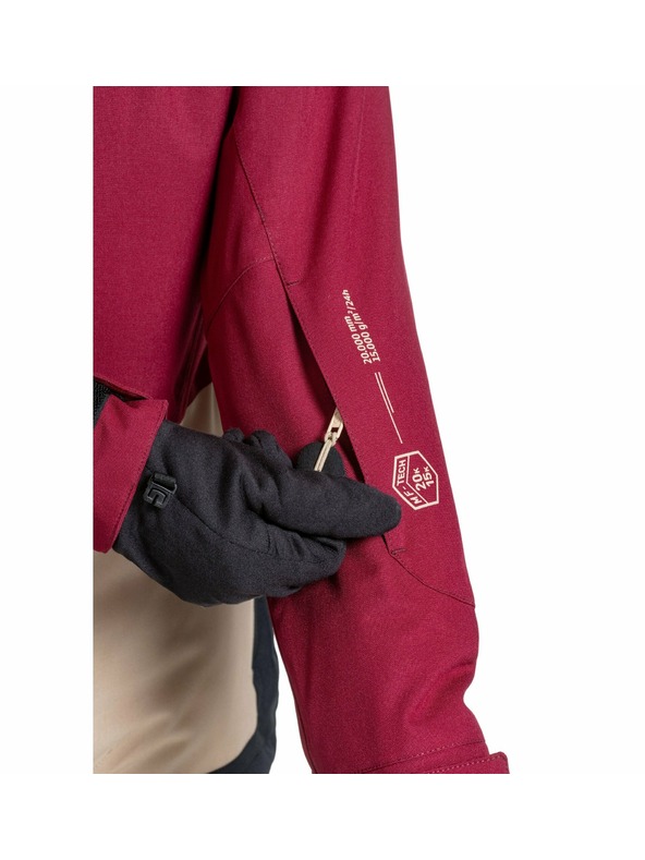 Meatfly Meatfly ženski SNB & SKI jakna Gaia Beet Red