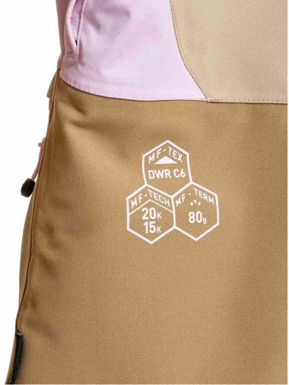 Meatfly Meatfly ženski SNB & SKI jakna Gaia Latte