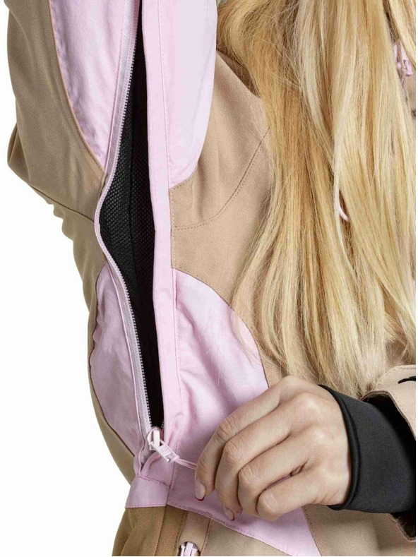 Meatfly Meatfly ženski SNB & SKI jakna Gaia Latte