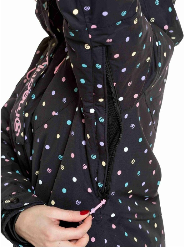 Meatfly Meatfly ženski SNB & SKI jakna Kirsten Dusty Color Dots