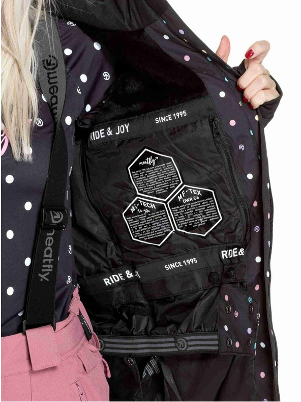 Meatfly Meatfly ženski SNB & SKI jakna Kirsten Dusty Color Dots