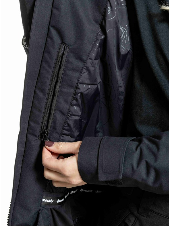 Meatfly Meatfly ženski SNB & SKI jakna Gaia Black