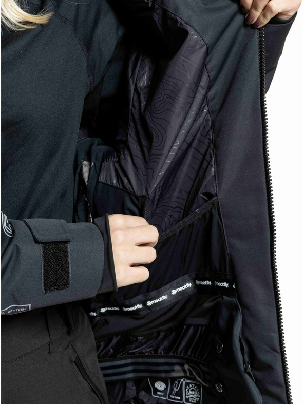Meatfly Meatfly ženski SNB & SKI jakna Gaia Black