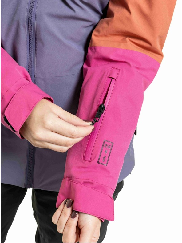 Meatfly Meatfly ženski SNB & SKI jakna Kirsten Purple Light / Mango