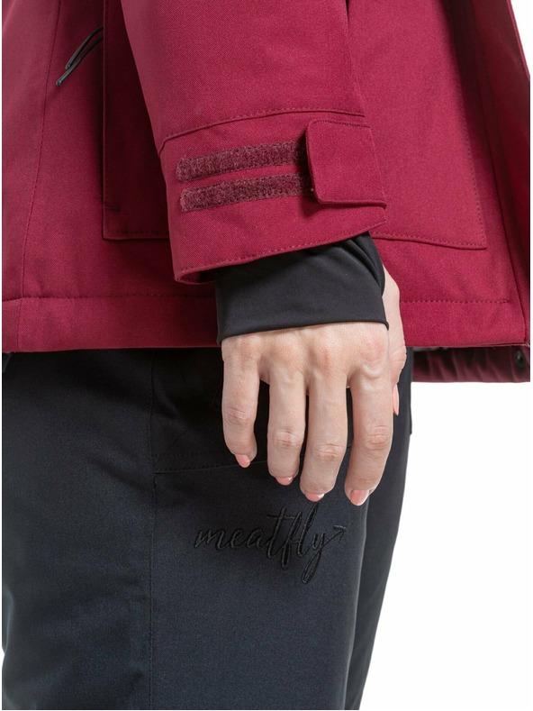 Meatfly Meatfly ženski SNB & SKI jakna Terra Beet Red