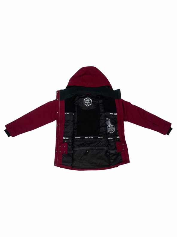 Meatfly Meatfly ženski SNB & SKI jakna Terra Beet Red