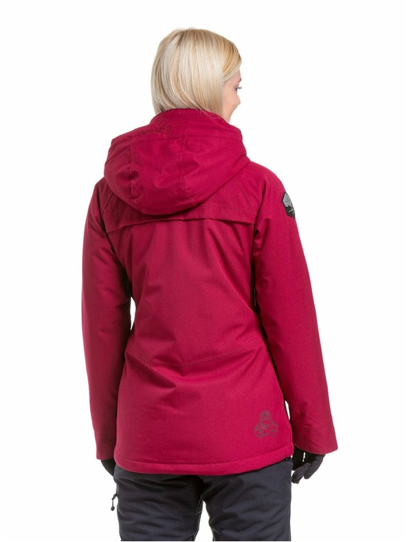 Meatfly Meatfly ženski SNB & SKI jakna Terra Beet Red