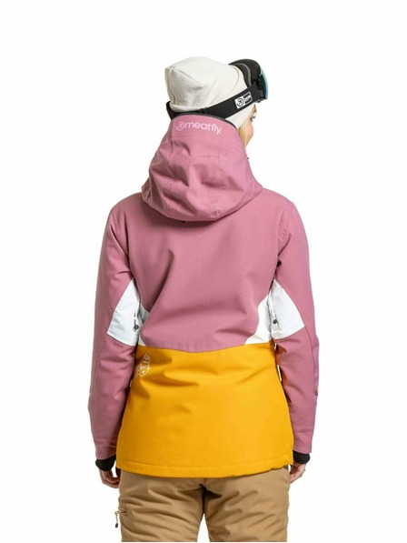 Meatfly Meatfly ženski SNB & SKI jakna Gaia Dusty Rose / Sunflower