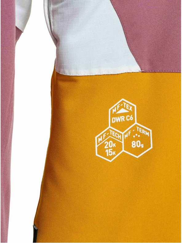 Meatfly Meatfly ženski SNB & SKI jakna Gaia Dusty Rose / Sunflower