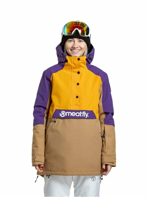 Meatfly Meatfly ženski SNB & SKI jakna Aiko Sunflower / Tan