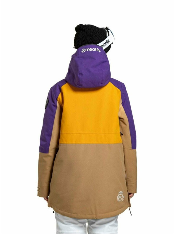 Meatfly Meatfly ženski SNB & SKI jakna Aiko Sunflower / Tan