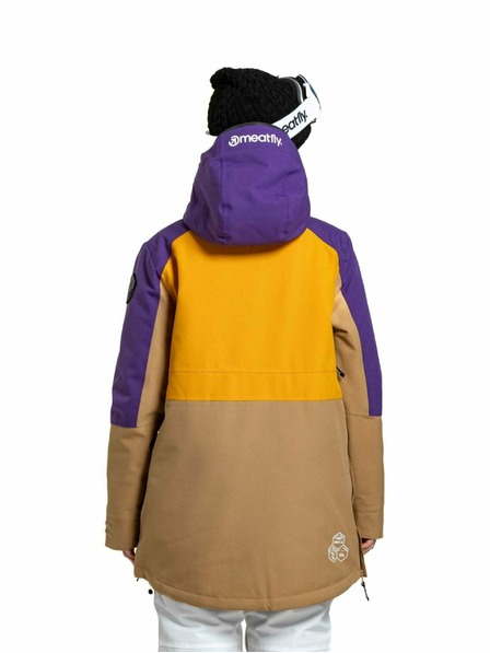Meatfly Meatfly ženski SNB & SKI jakna Aiko Sunflower / Tan
