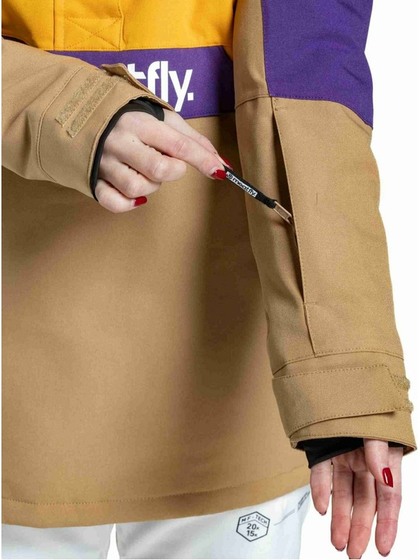 Meatfly Meatfly ženski SNB & SKI jakna Aiko Sunflower / Tan