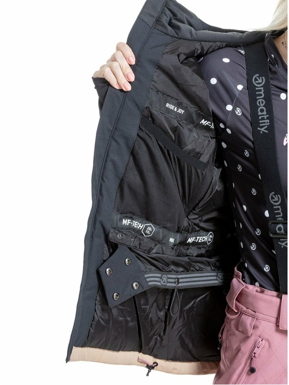 Meatfly Meatfly ženski SNB & SKI jakna Gaia Black