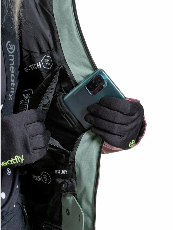 Meatfly Meatfly ženski SNB & SKI jakna Gaia Black