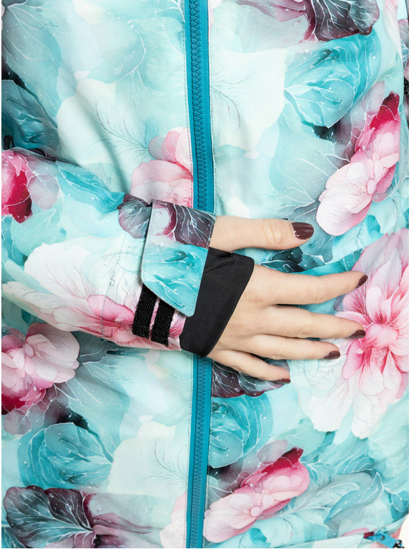 Meatfly Meatfly ženska SNB & SKI jakna Kirsten Pink Flowers