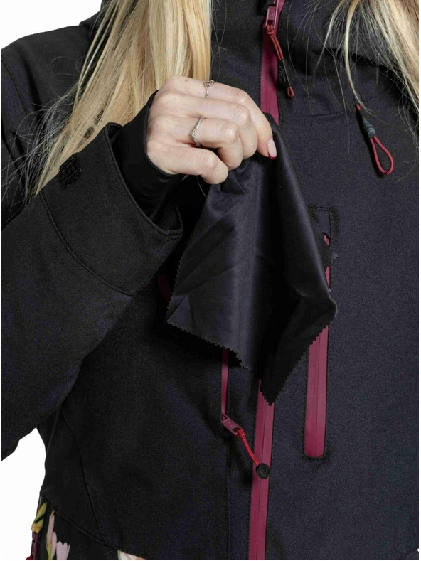 Meatfly Meatfly ženska SNB & SKI jakna Gaia Magnolia / Black