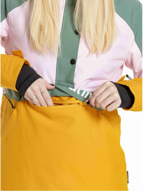Meatfly Meatfly ženska SNB & SKI jakna Aiko Pastel Pink / Sunflower