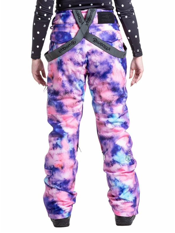 Meatfly Meatfly ženske SNB & SKI hlače Foxy Peach Aquarel