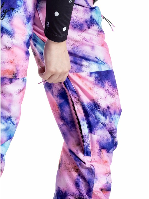 Meatfly Meatfly ženske SNB & SKI hlače Foxy Peach Aquarel