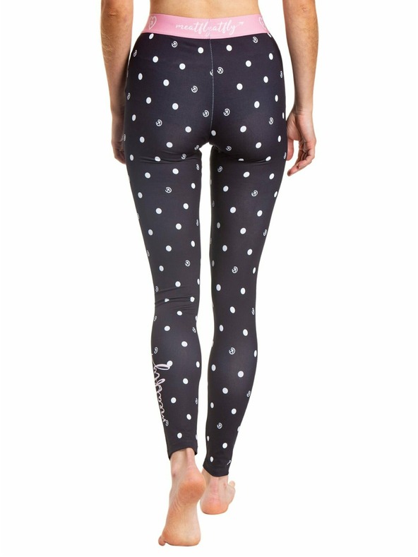Meatfly Meatfly ženske termo hlače Taro Black Dots