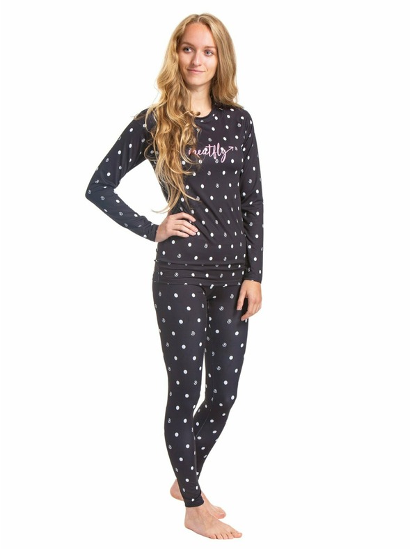 Meatfly Meatfly ženske termo hlače Taro Black Dots