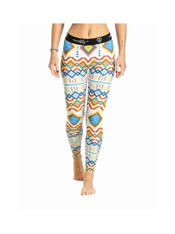 Meatfly Meatfly ženske termo hlače Taro White Jones