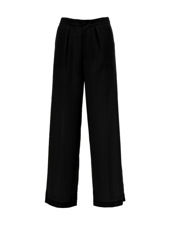 Orsay Črne ženske široke hlače ORSAY