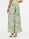 Orsay Svetlo zelene vzorčaste ženske hlače ORSAY