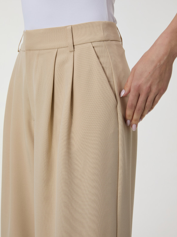 Orsay Bež ženske široke hlače ORSAY