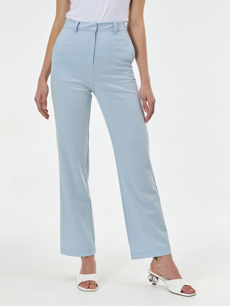 Orsay Svetlo modre ženske ravne hlače ORSAY