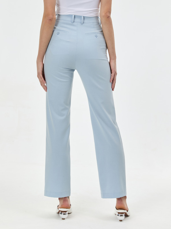 Orsay Svetlo modre ženske ravne hlače ORSAY