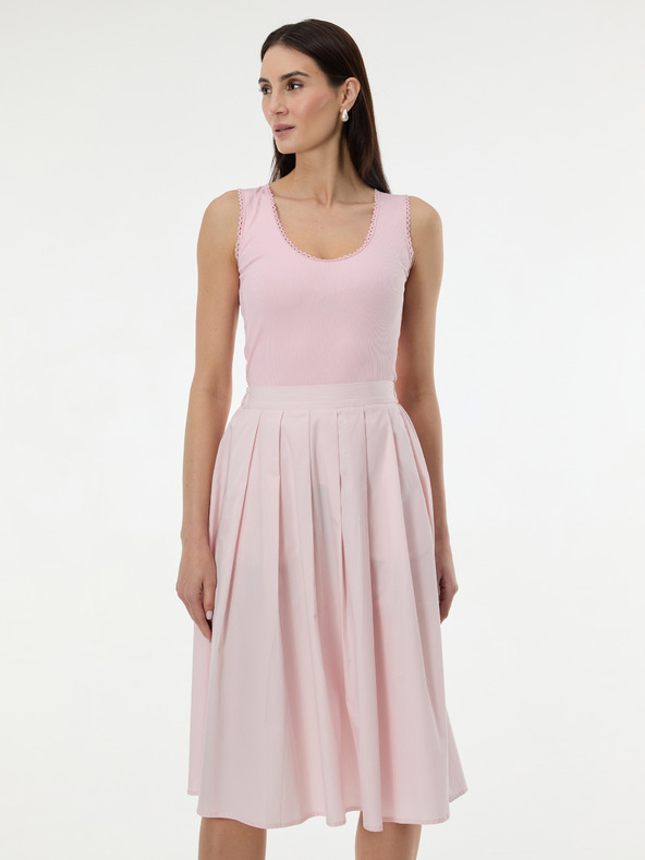 Orsay Svetlo roza ženska majica brez rokavov ORSAY