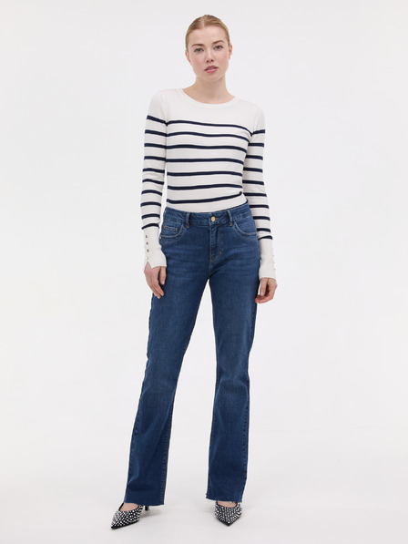 Orsay Temno moder ženski pulover ORSAY