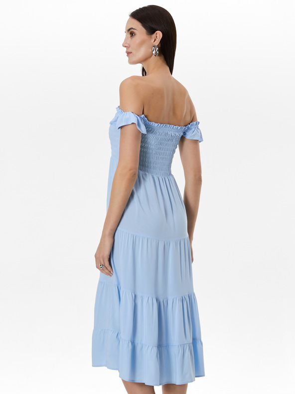 Orsay Svetlo modra ženska midi obleka ORSAY