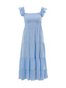 Orsay Svetlo modra ženska midi obleka ORSAY