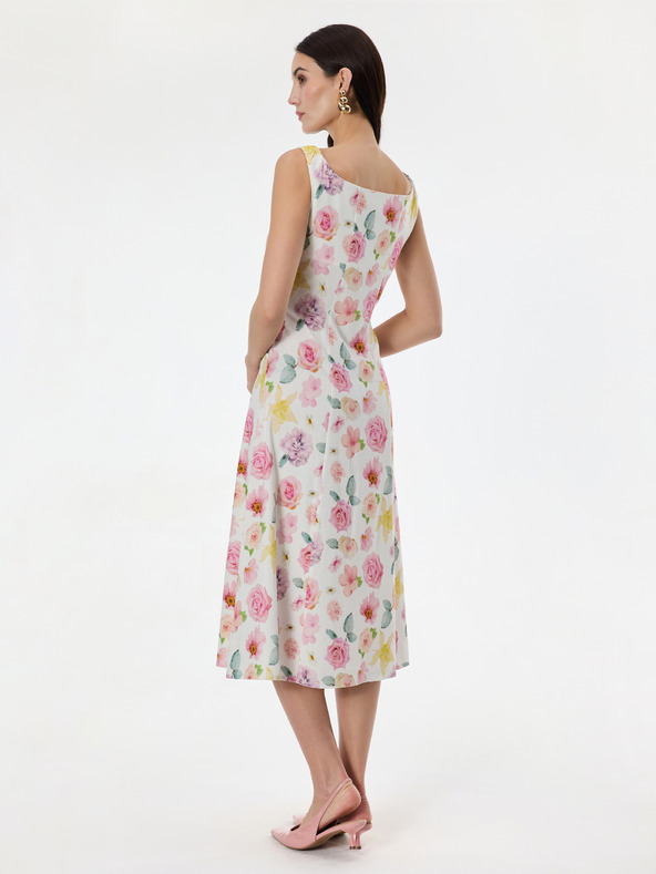 Orsay Svetlo roza vzorčasta ženska obleka ORSAY