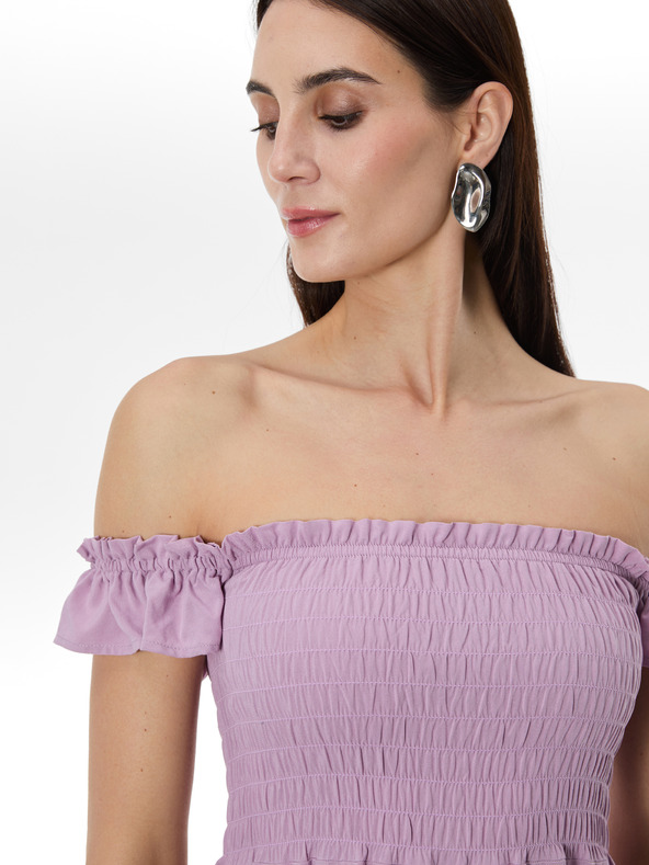 Orsay Svetlo vijolična ženska midi obleka ORSAY