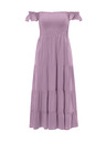 Orsay Svetlo vijolična ženska midi obleka ORSAY