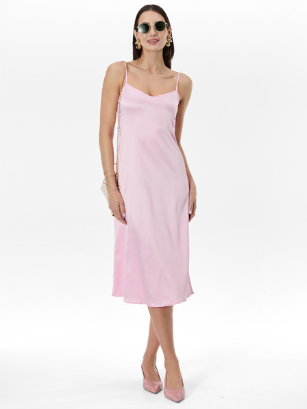 Orsay Svetlo roza ženska obleka na naramnice ORSAY