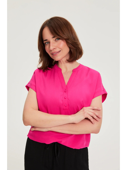 Moodo Srajca iz viskoze vijolična Moodo